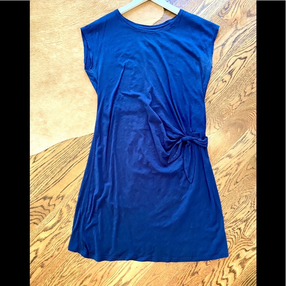 Anthropologie blue dress M